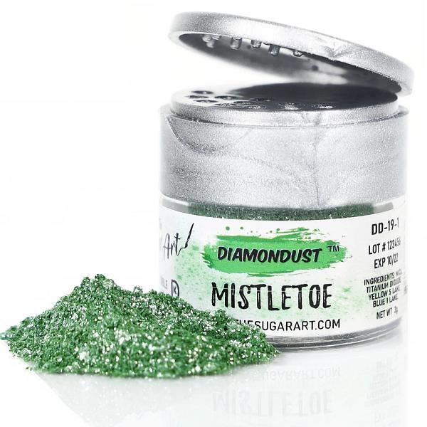 Mistletoe Diamond Dust Edible Glitter - by The Sugar Art 600