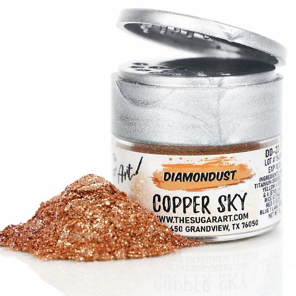 Copper Sky Diamond Dust Edible Glitter - by The Sugar Art 600