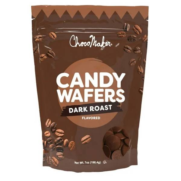 Dark Roast Flavored Candy Wafers 7oz 600
