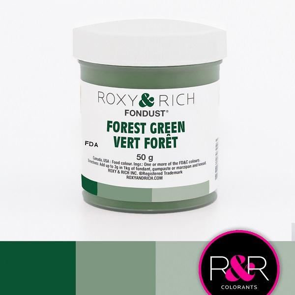 Forest Green Fondust - 50 Grams 600