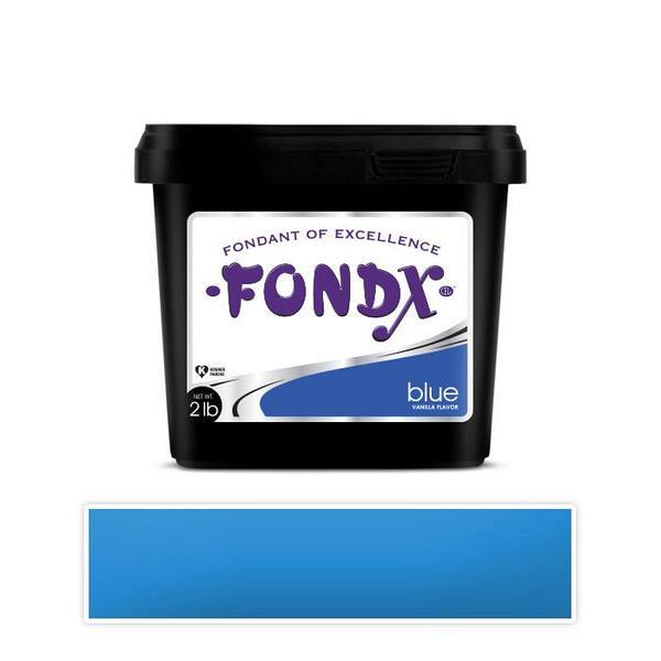Fondx Blue Fondant 2 lbs 600