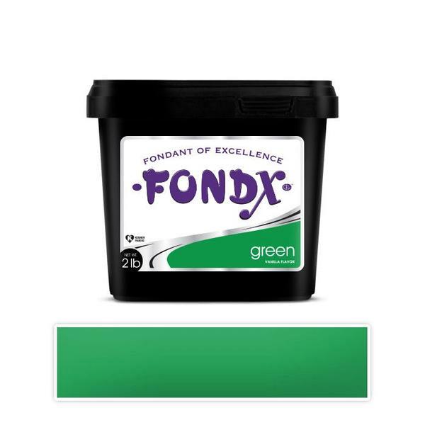 Fondx Green Fondant 2 lbs 600