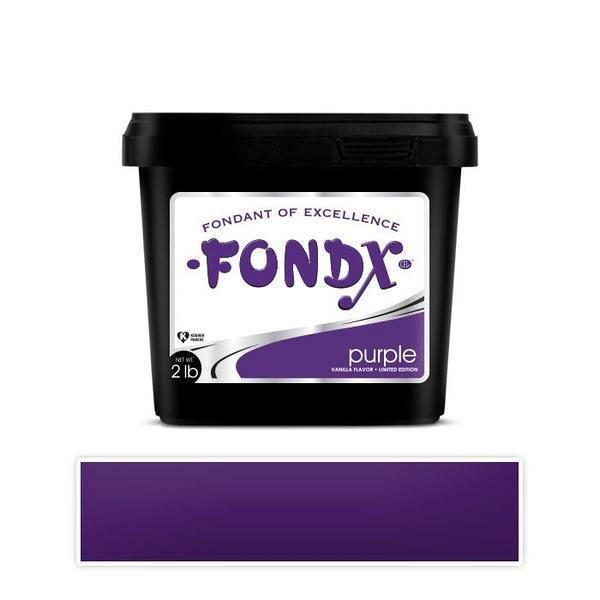 Fondx Purple Fondant 2 lbs 600