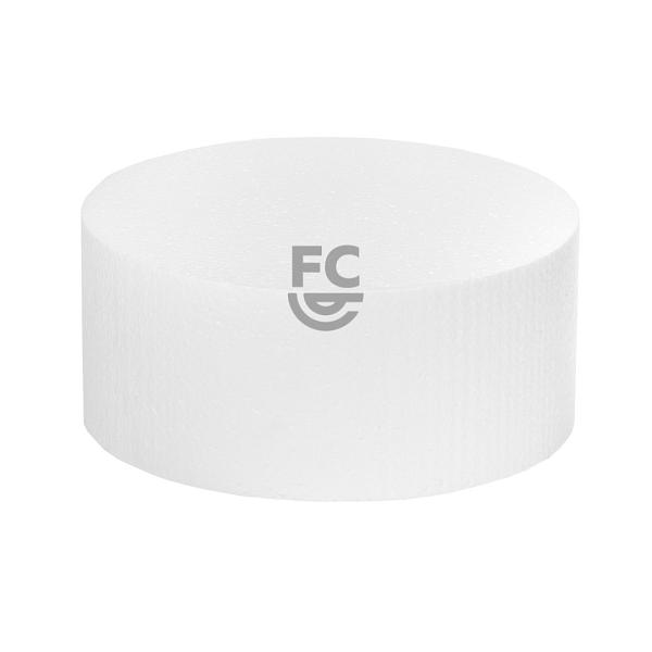Round Foam Cake Dummy - 4 Inches by 10 Inches Diameter 600