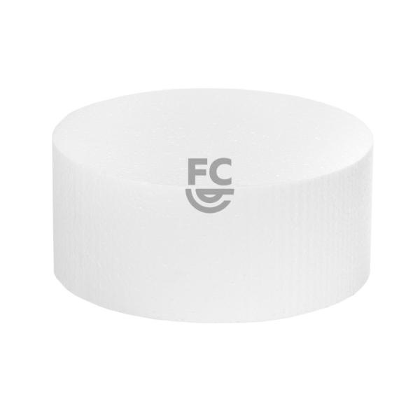 Round Foam Cake Dummy - 4 Inches by 7 Inches Diameter 600