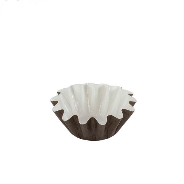 Floret/brioche Cup - Brown pkg 100 600