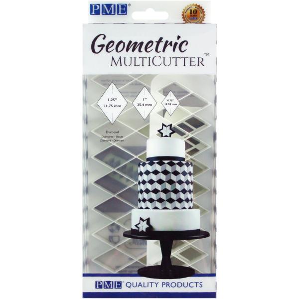 Geometric MultiCutter - Diamond Set of 3 by PME 600