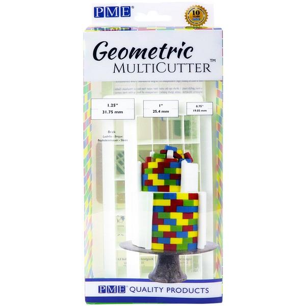 Geometric MultiCutter - Brick Set of 3 by PME 600