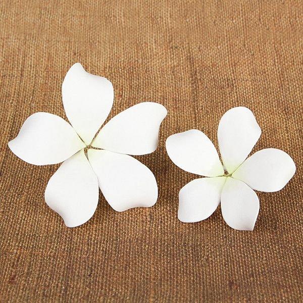 Hawaiian Plumeria White. 2 Sizes 600