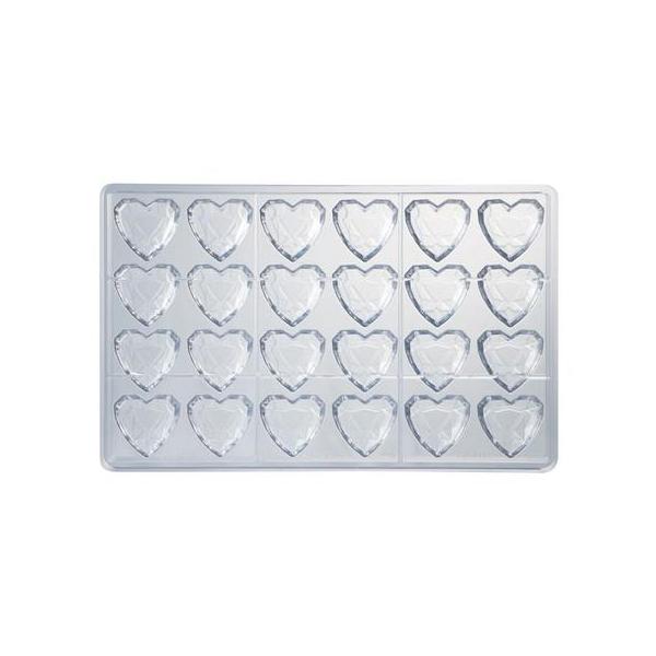Heart Jems Poly-carbonate Chocolate Mold 600