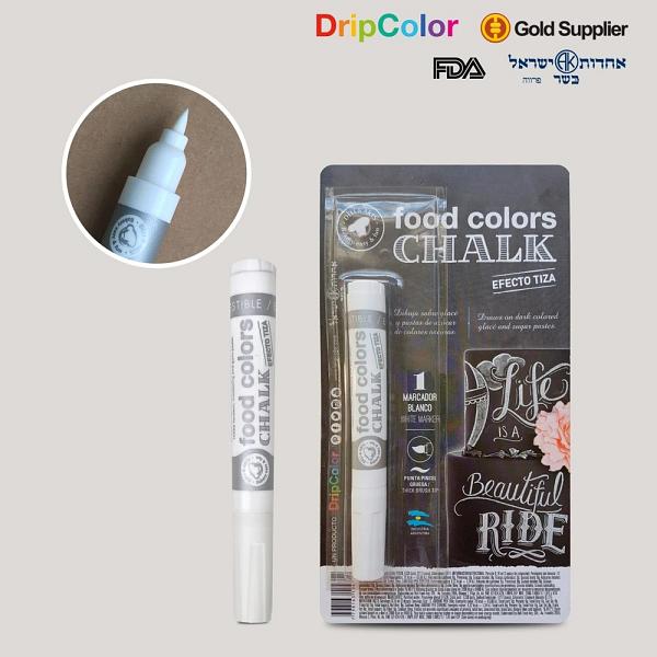 DripColor White Chalk Edible Marker 600