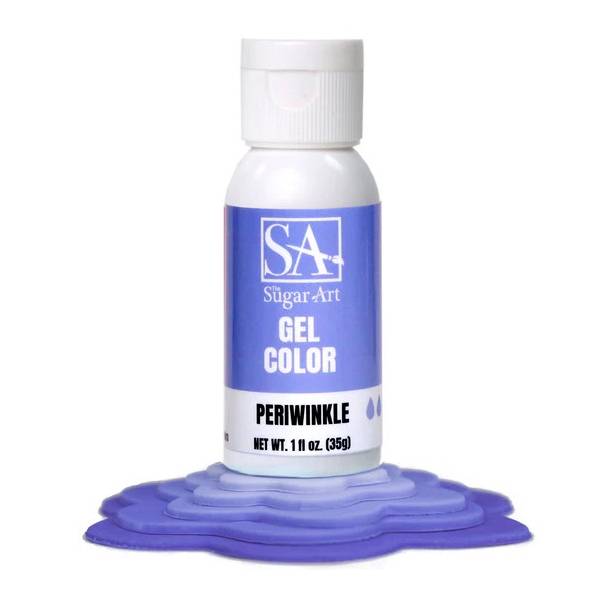 Periwinkle Gel Color - 1oz by The Sugar Art 600