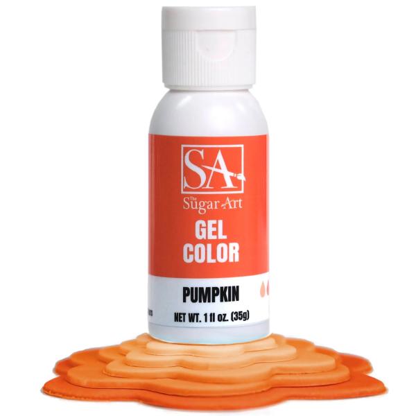 Pumpkin Gel Color - 1 oz by The Sugar Art 600