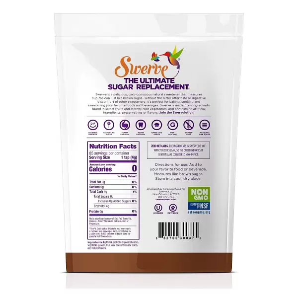 Swerve Brown Natural Sweetener - 340g 600
