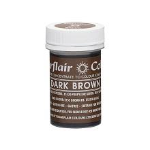 Dark Brown Sugarflair Spectral Concentrated Paste Colour 600