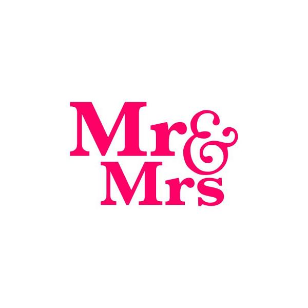 Mr & Mrs Cookie Stencil - The Cookie Countess 600