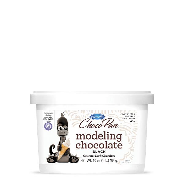 Choco-Pan by Satin Ice Black Modeling Chocoolate - 454g (1lb) 600
