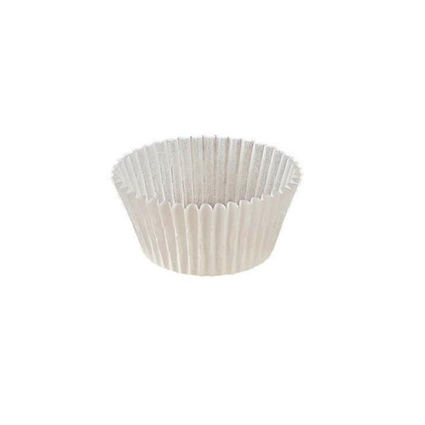 White Medi (2 bite) Size Cupcake Liner Package of 100 600