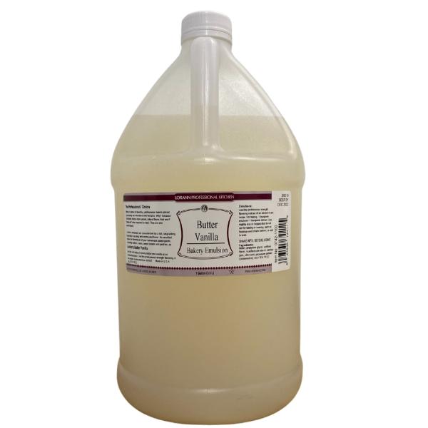 Butter Vanilla Flavor - 1 Gallon by Lorann Oil 600