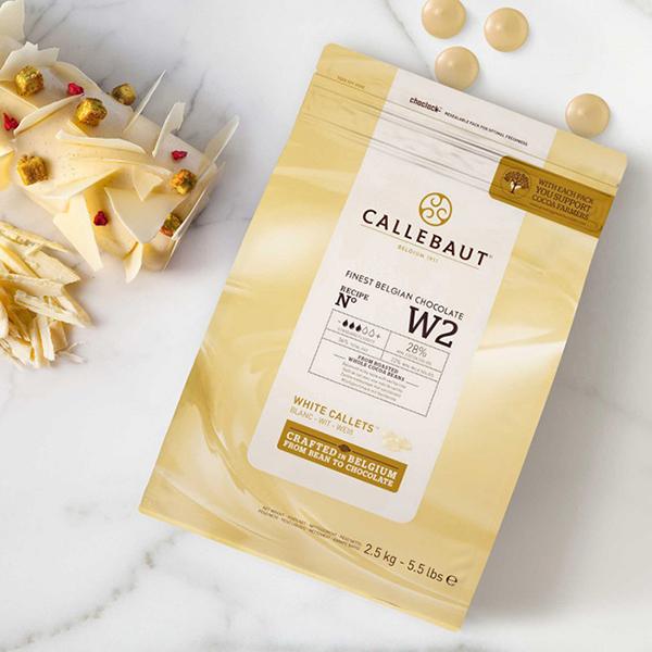 Callebaut White Chocolate W2 - 2.5 kg 600