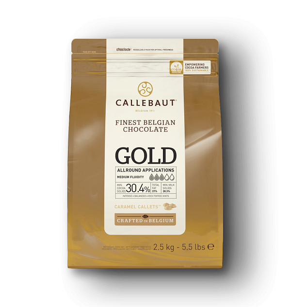 Callebaut Gold Caramel Chocolate - 2.5Kg 600