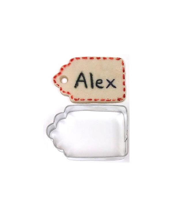 Gift Tag Cookie Cutter - 3" 600