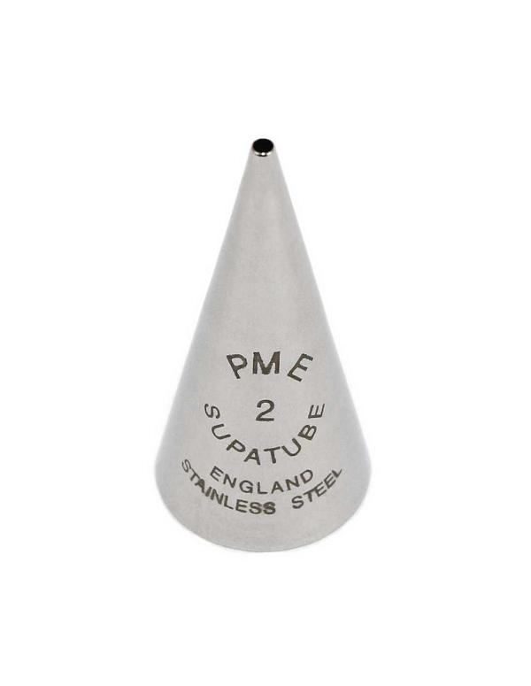 PME Supatube #2 Writing - Seamless Stainless Steel Tip 600