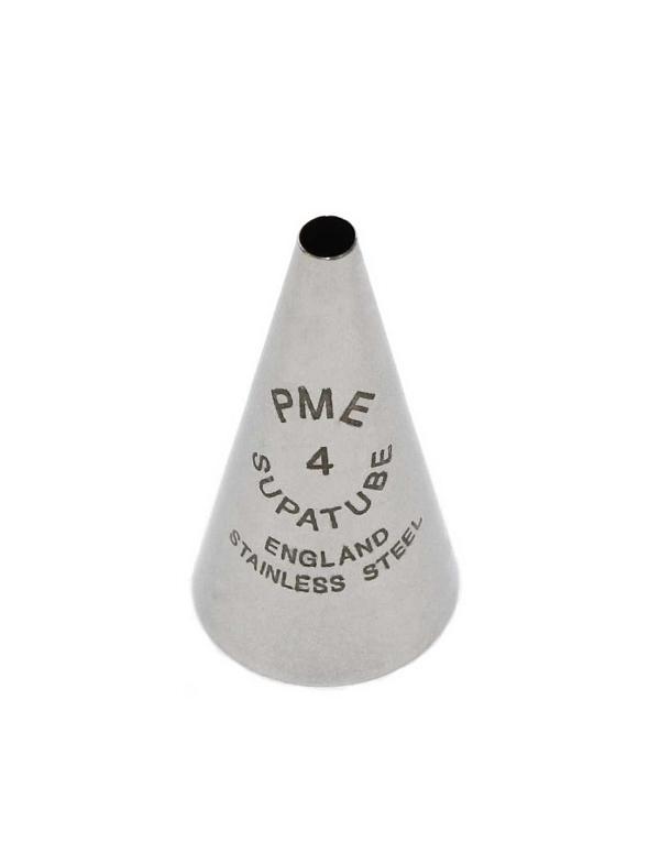 PME Supatube #4 Writing - Seamless Stainless Steel Tip 600