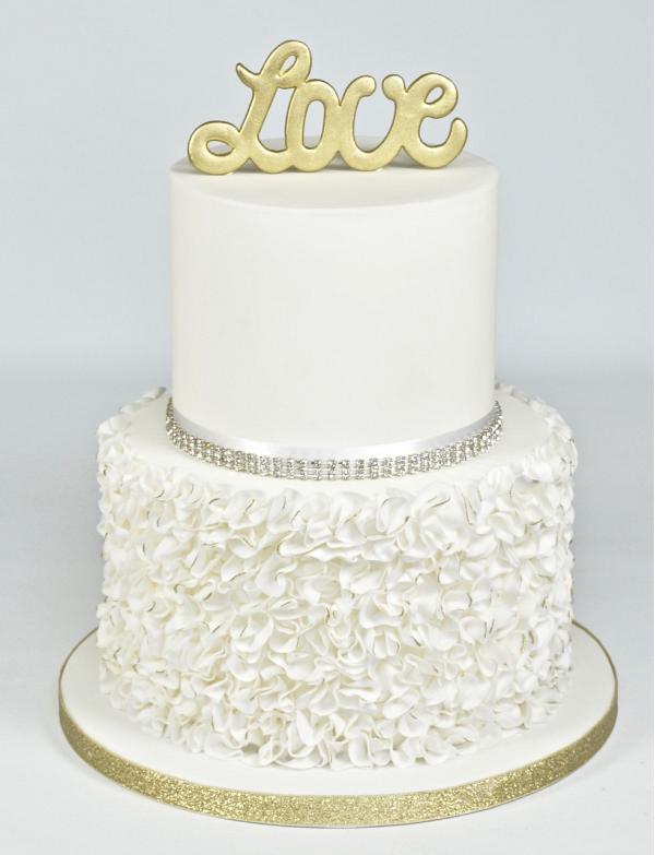 Curved Words - Love by FMM Sugarcraft 600