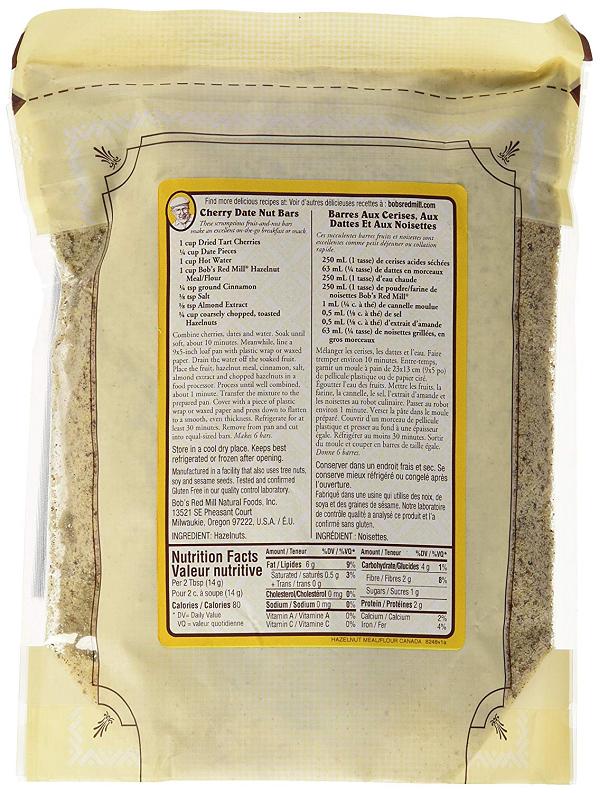 Hazelnut Flour by Bob's Red Mill - 396g 600