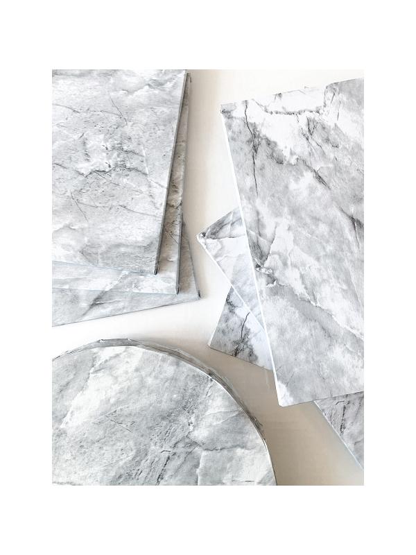 Marble 1/4 Sheet 9 3/4 X 13 3/4 - 1/4" Thick 600