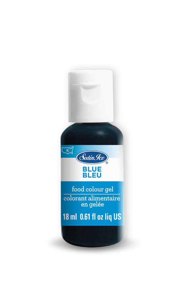 Blue Food Colour Gel 0.61 oz by Satin Ice 600
